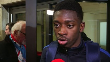Foot - Bleus : Dembélé «Je suis content de mon match»