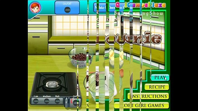 Saras Cooking Games - Saras Cooking Class For Brownies