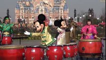 ºoº[上海ディズニーランド ]ミッキーとミニーの太鼓パフォーマンス モーニングドラムセレモニー SHDL Chinese New Year Morning Drum Ceremony