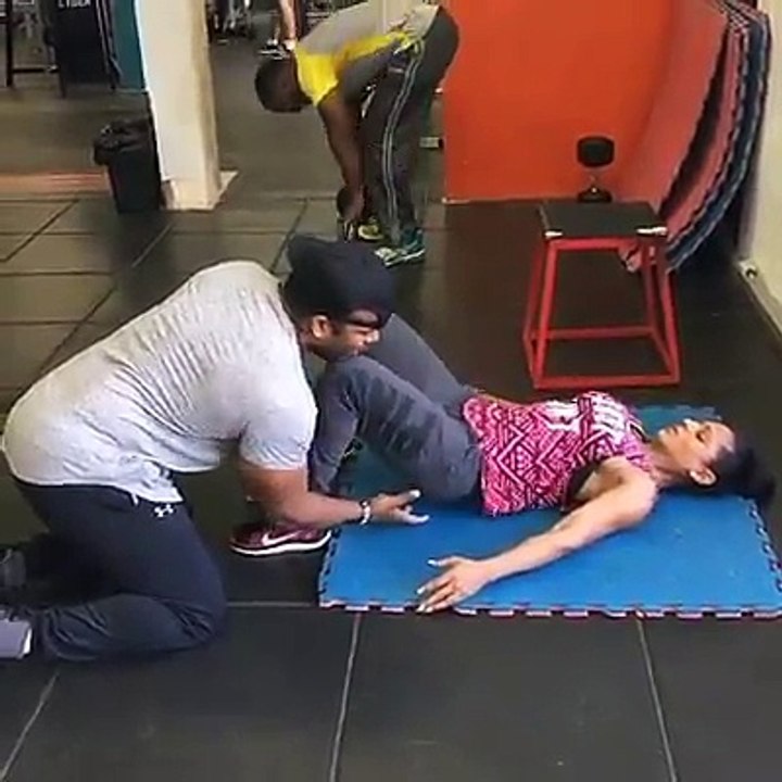 Entrenador personal... Muy personal