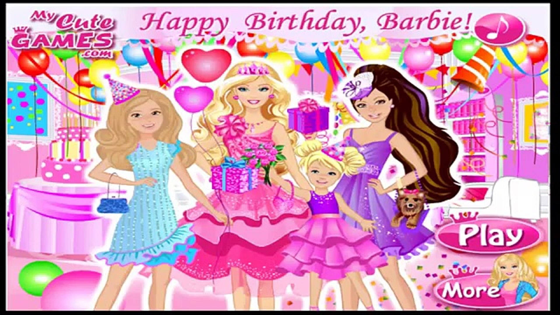 happy birthday barbie girl
