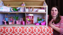 BARBIE Dollhouse & Dream House from the 1990s Vintage Kelly, Skipper, Ken, Tommy & Stacie