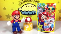 Super Mario Candy in Stop Motion Animation: Gummy Candy Cola and Ramune - hot