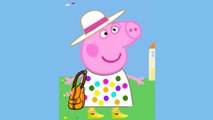 Peppa Pig With Hello Kitty, My Little Pony And Dora The Explorer By Coloring Book