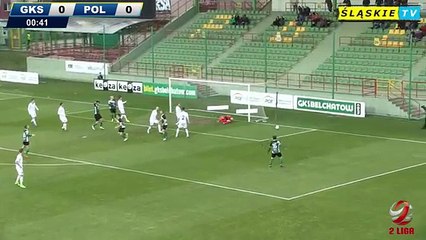 Belchatow 2:1 Polonia Warszawa 	(Polish II Liga. 25 March 2017	)