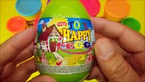 PLAY DOH CAKE Happy Birthday Chocolate Surprise Eggs Mashems and Fashems Surprise Toys Dis