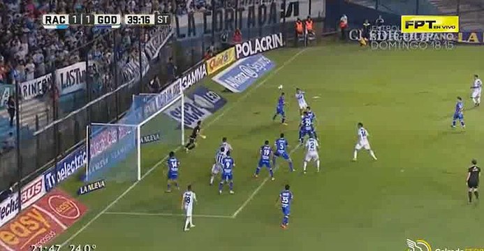 Diego Gonzalez Goal HD - Racing Club 1-1 Godoy Cruz 25.03.2017