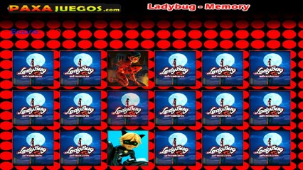 Miraculous Ladybug Memory - Miraculous Ladybug and Cat Noir Games