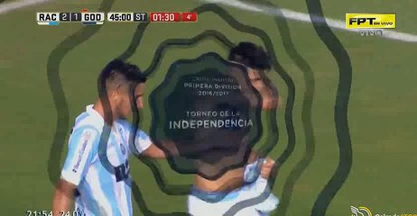 Gustavo Bou Goal HD - Racing Club 2-1 Godoy Cruz 25.03.2017