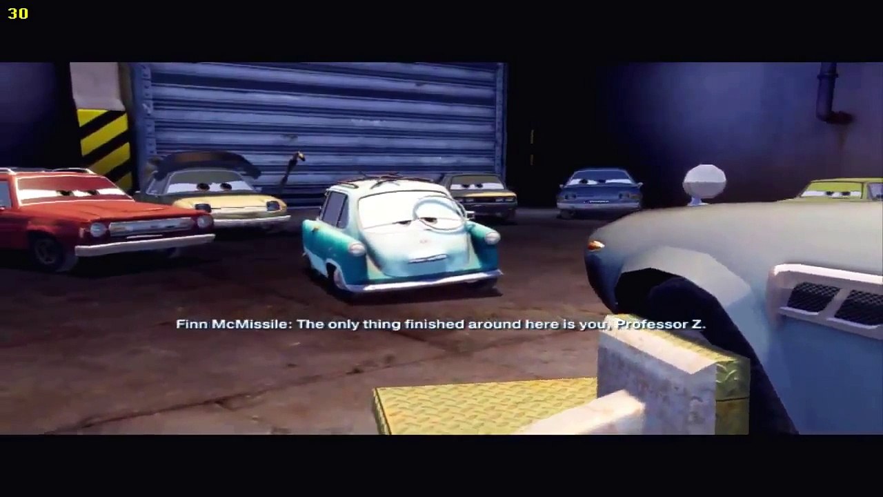 Disney Pixar Cars 2: The Video Game - Lightning McQueen vs ALL