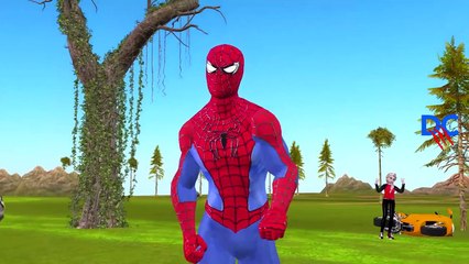 Spiderman Vs Gorilla Sharks Dinosaurs Fights Finger Family | Hulk Vs Gorilla Godzilla Fing