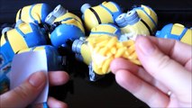 Color Learning with Count 1 to 10 with Minions Dave surprise toys figure surprise eggs lea