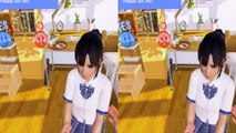 VR SBS - Kanojo VR Girlfriend in the room [Video for HTC Vive]