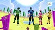 POWER RANGERS SING KARAOKE Finger Family | Nursery Rhymes for Children | 3D Animation