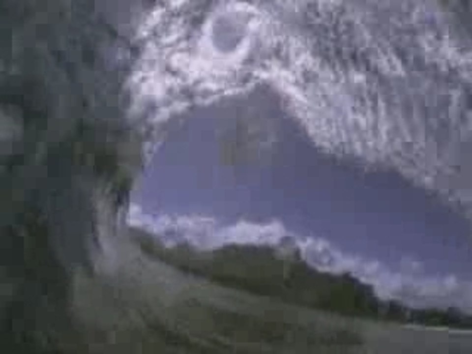 Bodyboarding - Long Barrel