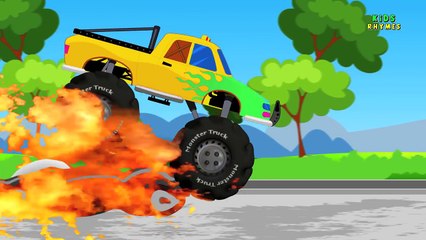 Giant Monster Truck show and pit party with children play area family fun trip