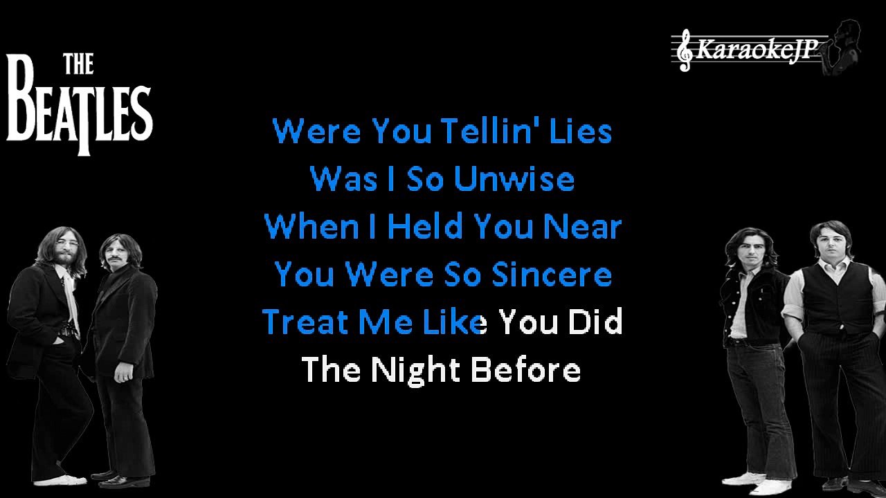 Beatles - The Night Before