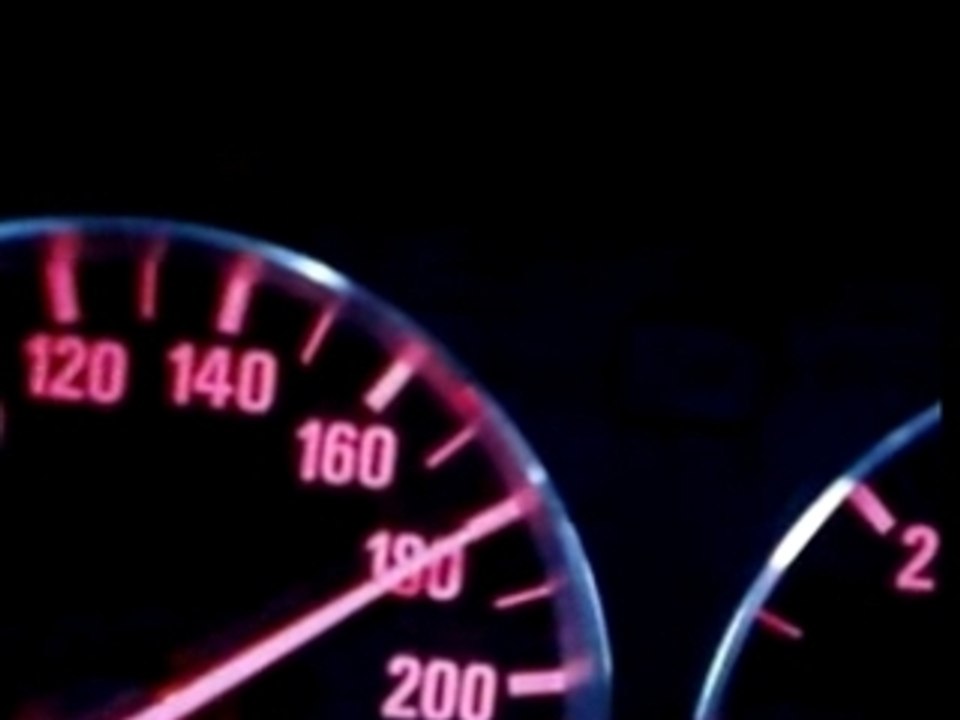 acceleration bmw 530d sur autoroute (allemande)