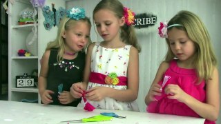 How to Make Tissue Paper Flower Headbands _ DIY