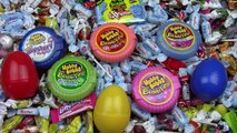 Learn Colors Play Doh Pop-Ups Candy Surprise Toys & Eggs Body Paint PEZ Finger Family Nurs