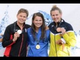 Swimming - men's & women's 200m individual medley SM13 medal ceremony - 2013 IPC Swimming Worlds