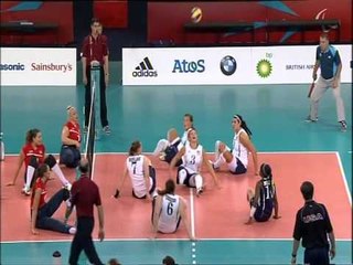 Sitting Volleyball highlights - London 2012 Paralympic Games