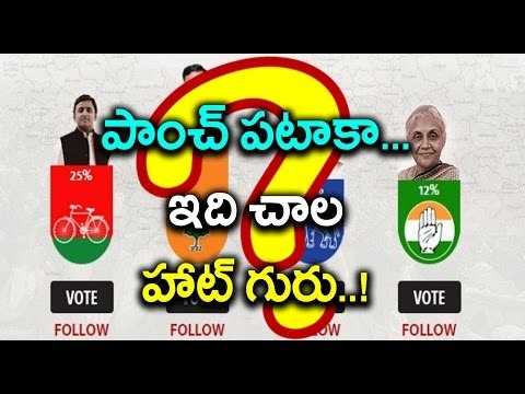 UP Election Results 5 States Live Updates - Oneindia Telugu