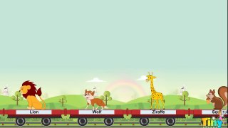 Bob The Train | Alphabets Animals Song | ABC Song For Kids And Children | Kids TV
