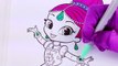 Shimmer in a Tutu Coloring Page! Fun Nickelodeon Shimmer and Shine Coloring Activity