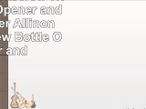 Waiters Corkscrew  Wine Bottle Opener and Foil Cutter  Allinone Corkscrew Bottle