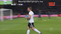 Lukas Podolski Amazing Goal Germany 1 - 0 England 2017 HD