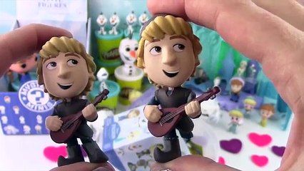 Дисней замороженный замороженные Мини-футбол тайна сюрприз Игрушки вагон Fashems unicorno shopkins funko
