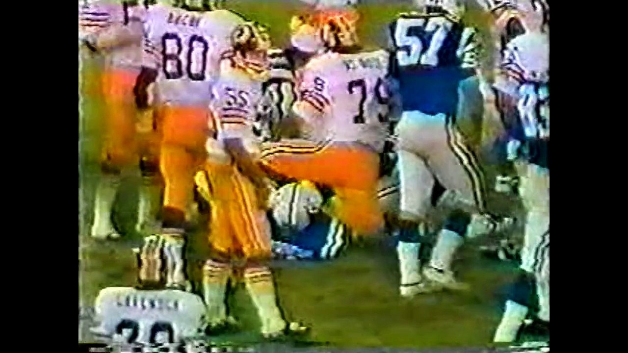 1978-11-08 Washington Redskins vs Baltimore Colts