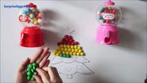 Learn colours M&M Egg and water balloons compilation - Colorful Rainbow Candy Collection