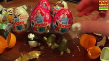 Kinder Surprise Disney Princess Zaini Eggs Frozen Olaf Barbie Hello Kitty Anna Elsa Belle