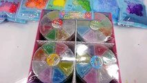 DIY How To Make Glitter Rainbow Colors Heart Slime Clay Learn Colors Slime Clay Surprise E