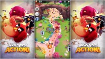ANGRY BIRDS ACTION Levels 38 - 41 Walkthrough - New Angry Birds Movie Game (IOS/ANDROID)
