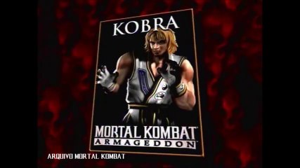Mortal Kombat Armageddon - Bio Card Kobra