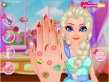 Princess Elsa Beauty Salon - Nail & Hair Salon And Back & Leg Spa Games For Girls