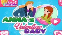 Frozen Anna Pregnant Game - Frozen Princess Annas Valentine Baby birth game for kids