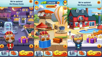 Talking Tom Gold Run New Christmas Update - Hyper Tom New Character