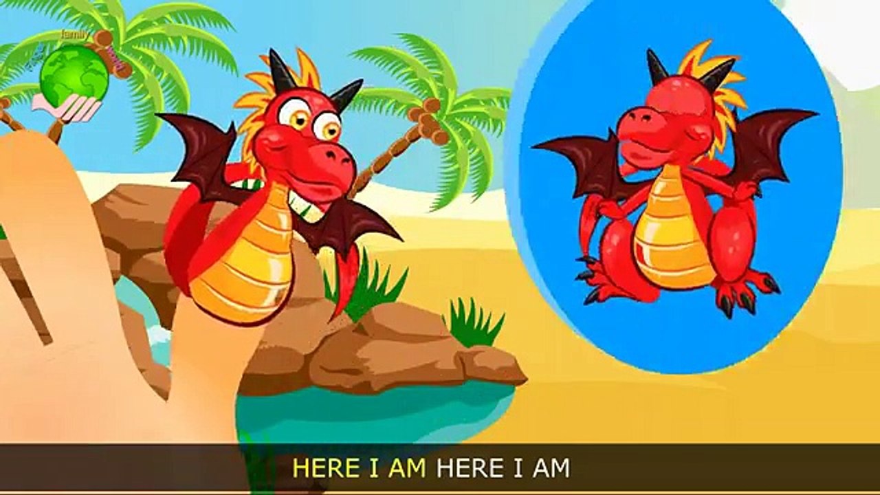 Dragon Finger Family | English Nursery Rhyme for Kids