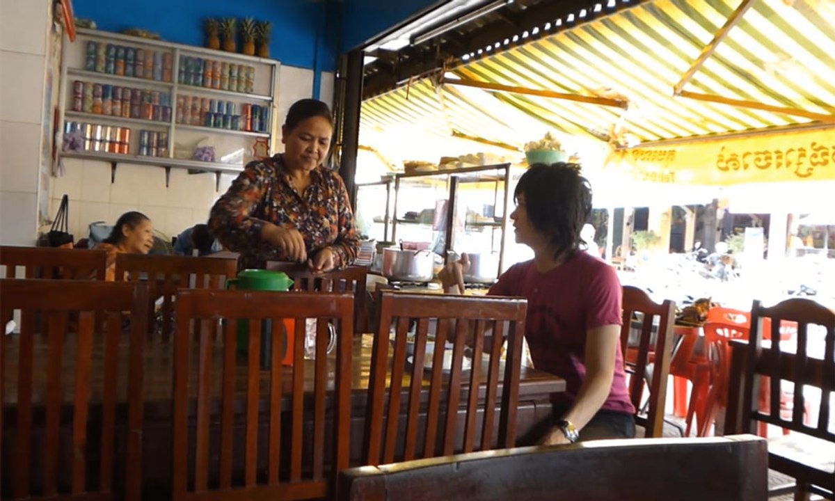 朝のカンボジア,シェムリアップのオールドマーケット,Cambodia,Siem Reap,trip
