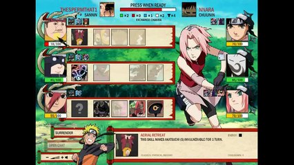 Naruto arena : Unlocked Kurotsuchi (S)