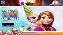 ღ Disney Frozen Game Princess Annas Birthday Surprise Baby Videos Game For Kids