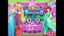 Disney Princesses Frozen Elsa Rapunzel and Ariel Baby Room Decoration Game for Kids