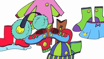 Clothing Song for Kids - My Clothes With Sentences - ELF Kids Videos-taoCF1cKZSY