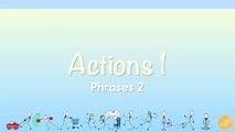 Learn Verbs #2 - Verb Chant - Action Verbs Phrases 2 - ELF Learning-CW-KV8rJg6o