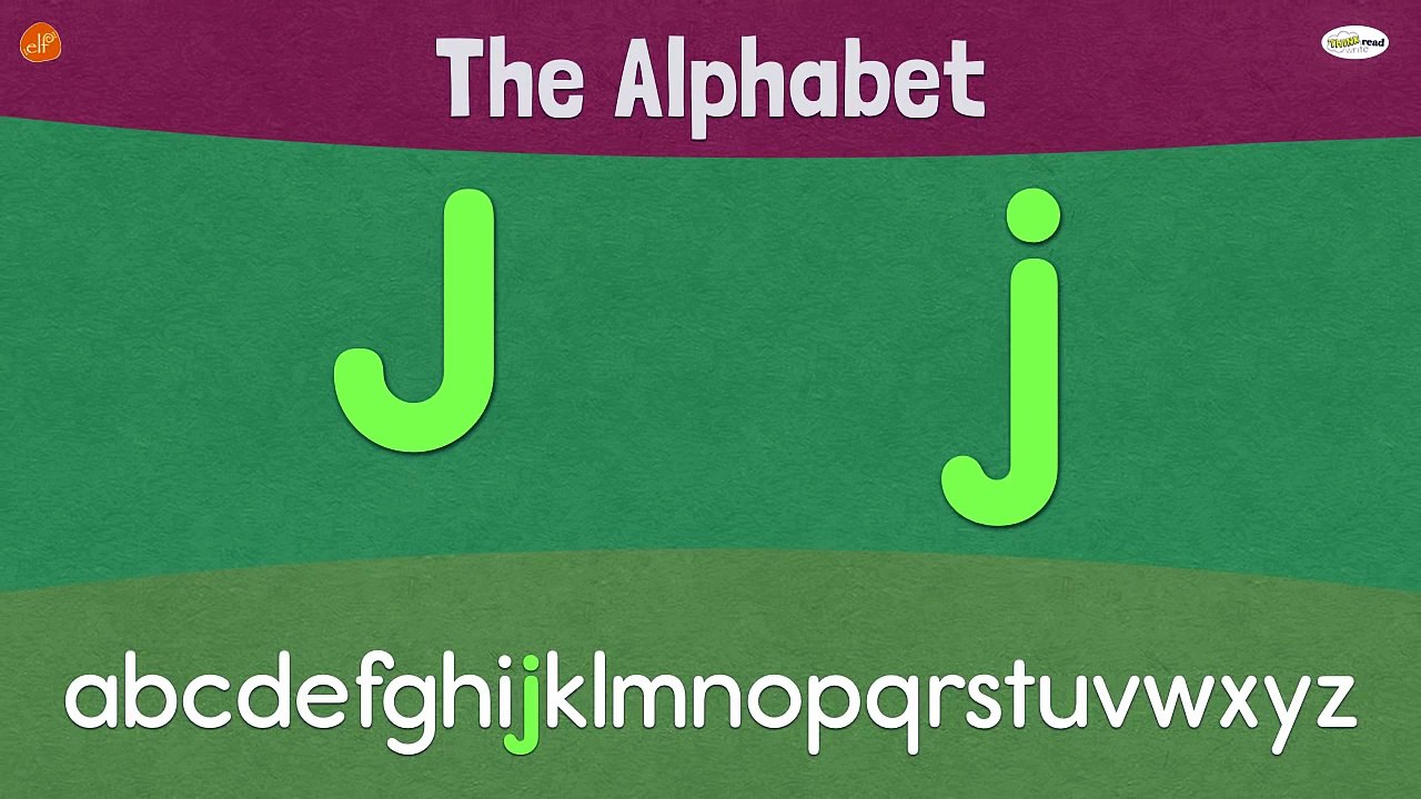 Letter J _ Early Phonics _ Think Read Write _ ELF Learning _ Elf Kids Videos-QY14UUUJwdU