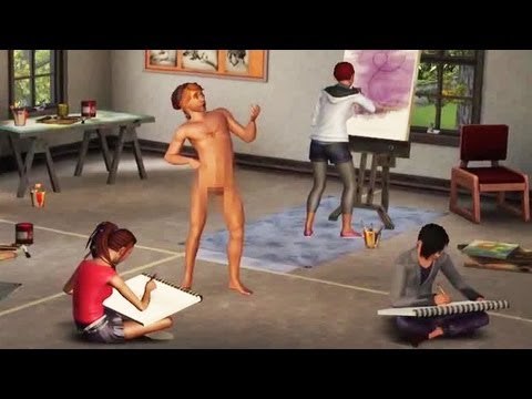 Les Sims 3 University Video de Gameplay Walkthrough